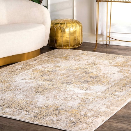 Nuloom Jodee Vintage Medallion Area Rug 4ft x 6ft CFDR04A-406